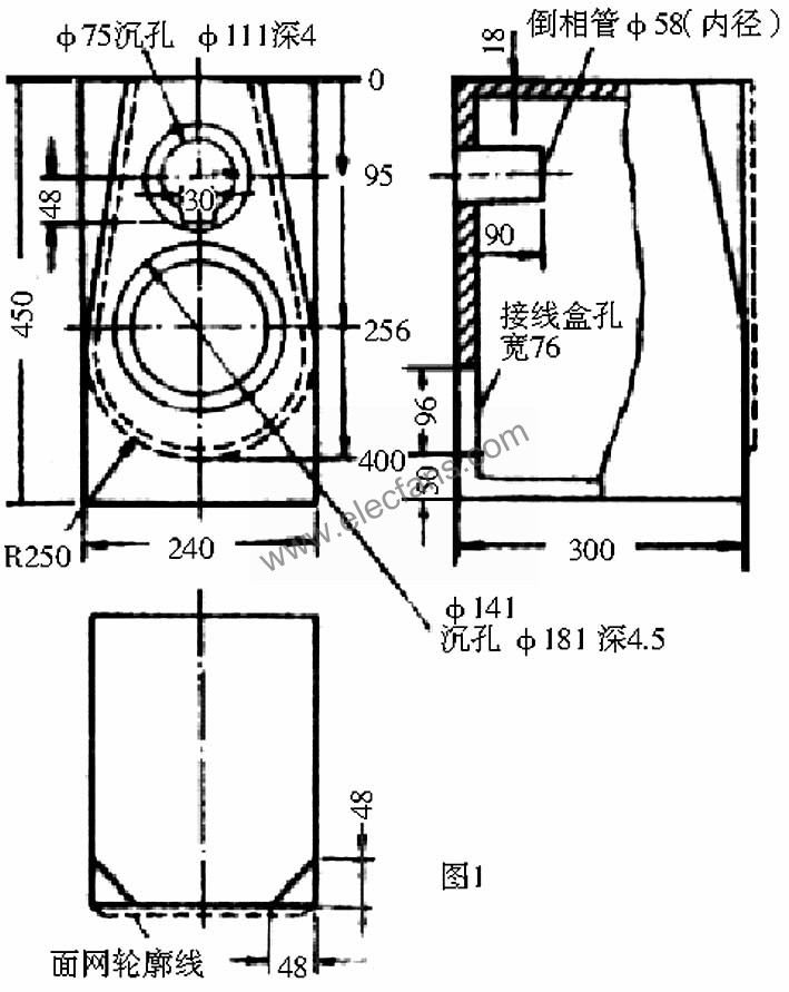 自制書架音箱電路圖  www.tjjbhg.com
