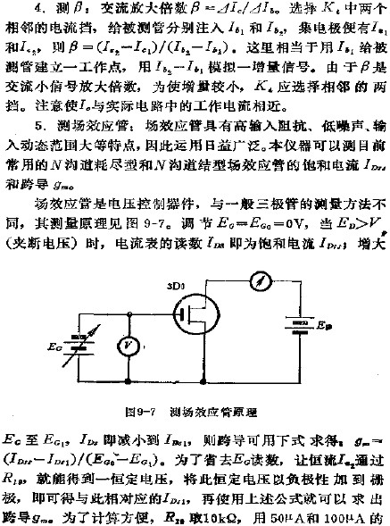 測場效應管原理
