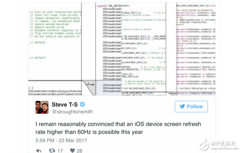 蘋果iOS10.3正式版將支持更快屏幕刷新？測試版系統(tǒng)漏玄機