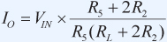 為減少器件庫中的總電阻數(shù)，請設置R1 = R2 = R3 = R4?，F(xiàn)在，公式1簡化為：