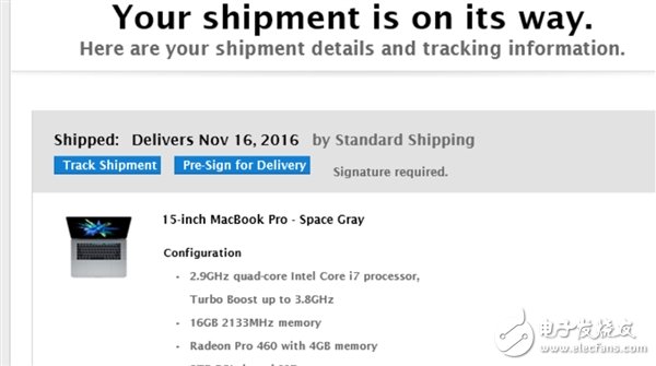 最新一批MacBook Pro已經(jīng)發(fā)貨！均為15英寸版本