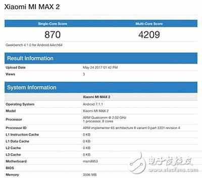 小米MAX2最新消息：小米MAX2發布會即將開始，小米MAX2跑分和核心配置泄露
