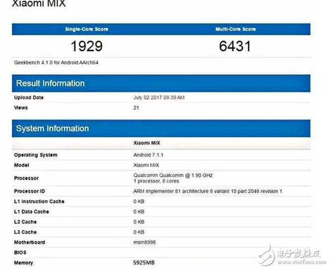 小米Mix2馬上就來，已經(jīng)開始測(cè)試，配置驍龍835+8GB大運(yùn)存+逆天屏占比