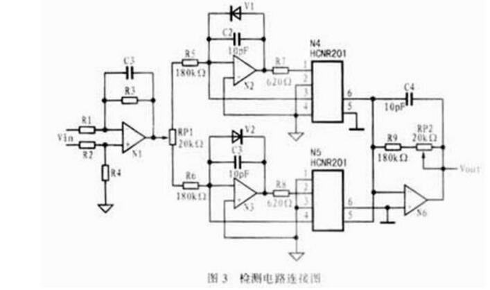 線性光耦隔離檢測電壓電路詳解