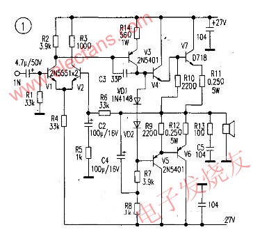 互補對稱的OCL電路 www.tjjbhg.com